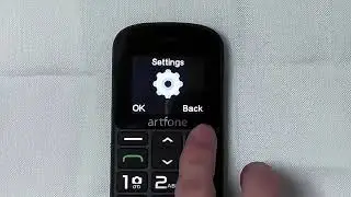 Мобільний телефон Artfone CS182 | Моноблок з великими кнопками та кнопкою SOS | Для літніх людей