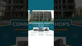 Commercial Shops | #commercialshops #shopforsale #investment #property #bahriatown #bahriaenclave