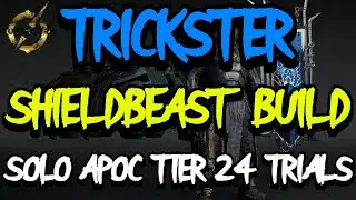 OUTRIDERS TRICKSTER SHIELDBEAST BUILD | SOLO APOC TIER 24 PLAZA OF THE WORTHY & FINAL ARBITER BOSS