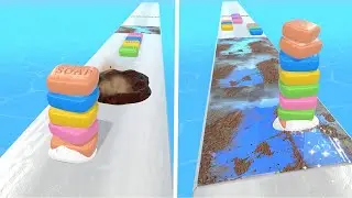Soap Run 3d - SpeedRun Gameplay  Max Levels Game Mobile All iOS,Android Gameplay ALIDAN