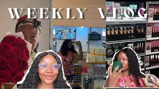 Weekly vlog: life as a make up artist in Lagos+buying gifts+temu haul+buying makeup products+rants
