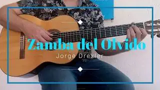 Como Tocar Zamba del Olvido - Jorge Drexler. Violão/Guitarra Cover (Tablatura/Partitura)