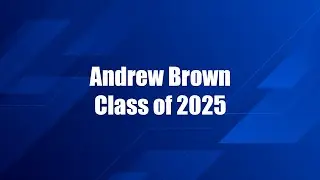 Andrew Brown 2025
