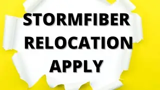 Relocation apply for stormfiber
