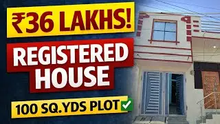 ₹36 LAKHS REGISTERED HOUSE in SHAHEEN NAGAR 😱 | Land + House Deal Before 2026 🔥