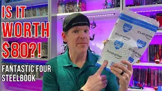 Fantastic Four: First Steps SteelBook Unboxing | Amazon Exclusive Edition with Comic & Magnet