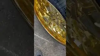 24k All Gold🏆Corleoneforged Rims Dip In Gold🔋For My 1973 Caprice Vert￼🔥🧃Beetle juice 🧃 ￼