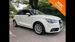 Audi A1 , White, 1390 cc Petrol, Two keys,  3 door hatchback, car finance available, RAC Dealer