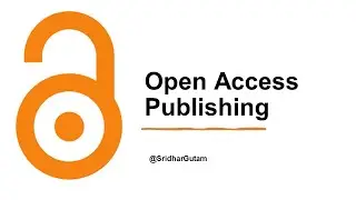 All about Open Access Publishing