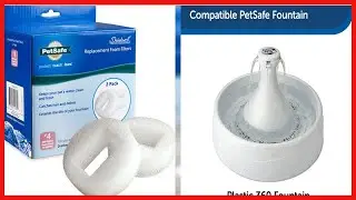 Quality product -  PetSafe Drinkwell Replacement Foam Filters for 360 Plastic Multiple Pet Fountain