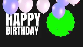 Happy birthday wishes | birthday green video | Birthday template | Birthday banner #Birthday 