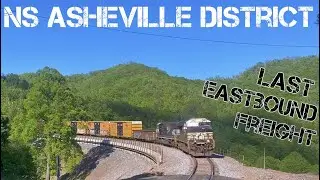 Last Days of NS Mainline Operation on the Asheville District