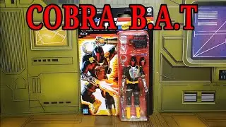 G.I.JOE RETRO CARDBACK COBRA B.A.T REVIEW