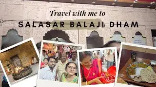 Salasar Balaji Dham✨ | First long #vlog 😱 