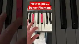 How to REALLY play Danny Phantom Theme #pianotutorial #nickelodeon #nostalgia
