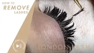 How to Remove Eyelash Extensions | Lash Removal Tutorial