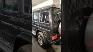 Mercedes G wagon off roading car