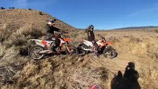 Riding some INSANELY fun stuff at Johnson Lane! The 450 RIPS