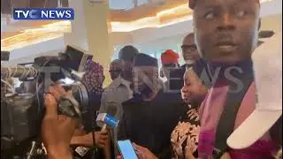 Pastor Tunde Bakare Arrives Transcorp Hilton Hotel For APC Presidential Aspirants Screening
