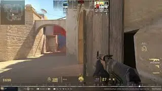 Bassie with the insane peek ( Last short called with awp, dont peek )
