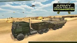 Army War Truck Transport - Gameplay Android
