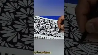Zentangle Art| Pattern| Relaxation Exercise for Mind| Stress Buster #anybodycanartwithmeenal