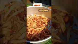 Aalu lachha Recipe 🤫#ytshorts #shortfeed #trending