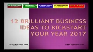12 Brilliant Business Ideas to Kickstart your Year 2017