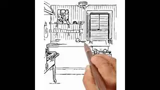 Your Future Modern Kitchen Design Sketch