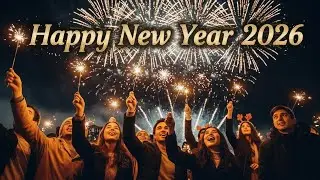 Happy New Year 2026 - New Year Celebration Song - Lyrics Video