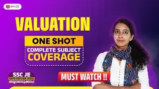 Day 27 | Valuation | SSC JE Rapid Revision Series🔥 | SSC JE
