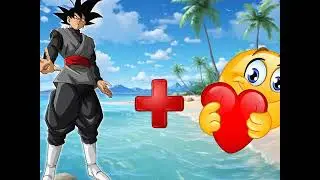 Goku and other anime characters in love mode 😍❤️