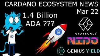 Взрыв Cardano Defi, фонд Grayscale, ставка ADA на 1,5 млрд, новый альбом NIDO
