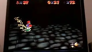 King Boo's Revenge 2 - Nocturnal Fortress: Red Coin Searchlight Sneak (Star 6) (Savestateless)