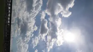 雲のタイムラムス動画