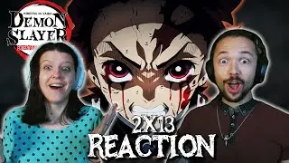 TANJIRO'S RAGE! 🔥 | Demon Slayer | S2E13 Reaction