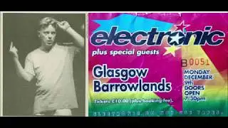 Electronic - Disappointed (Bernard version) Live in Glasgow, 1991