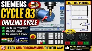 #DRILLING CYCLE IN SIEMENS CONTROL BY VIJAY SIR  (# SIEMENS कंट्रोल में ड्रिलिंग साइकिल से )...