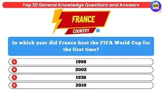 France Quiz - 30 Fun Questions & Answers | France Trivia 🕺 #france #quiz