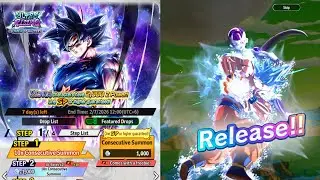 ULTRA Ultra Instinct Sign Goku Summon!!!-Dragon Ball Legends 