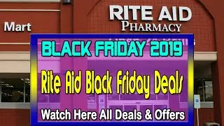 Rite Aid Black Friday 2019 Deals, Sales & Offers