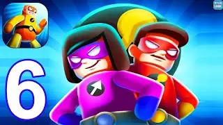 The Superhero League - Gameplay Part 6 All Levels Super Brush (iOS, Android)