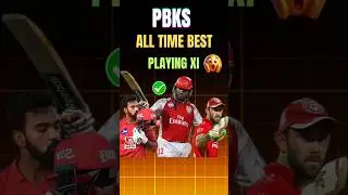 PBKS All Time Best Playing XI in IPL History #punjabkings