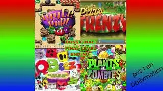 MIX: Iggle pop, Pizza Frenzy, Qbeez 2, PVZ1 [BOSS FIGHT FINAL - FINAL LEVEL]