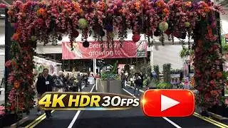 🌻 It's A Party! Ex at the Canada Blooms 2016 🌼💐🌹🌷🏡 (4K)