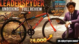 Leader Spyder 27.5T Mtb Unboxing And Full Review | Best Cycle Under ₹5,000/- In India ?