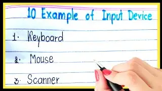 10 example of input device | types of input device
