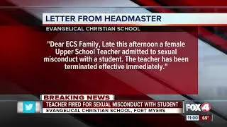 Teacher arrested for sexual assault