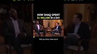 How Shaq spent $1 Million in a day 🚀  #financeinfluencers