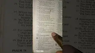Psalm 73:28. Bible Reading And Meditation
